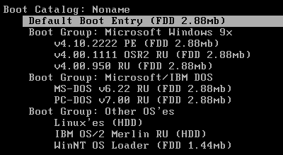 Bootable CD Loader